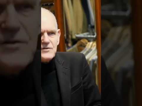 David Saxby talking about men’s Style ✨ Rain Coats ✨ #fashion #tailoring #history #mensstyle