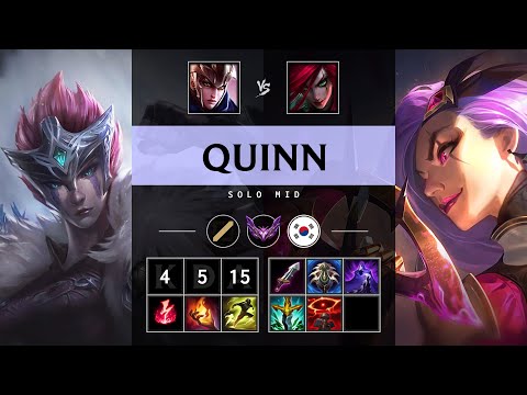 Quinn Mid vs Katarina - KR Master Patch 25.14