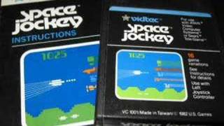Classic Game Room - SPACE JOCKEY review for Atari 2600