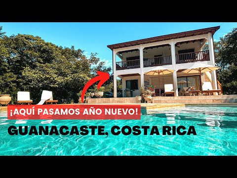 CASA INCREÍBLE EN GUANACASTE - el mejor atardecer que hemos visto en Costa Rica