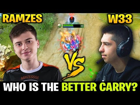RAMZES666 vs W33 - Who is the Better Carry?