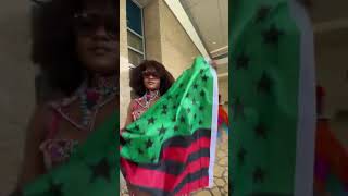 Wodemaya Meets Black Americans at the Carnival in Trinidad