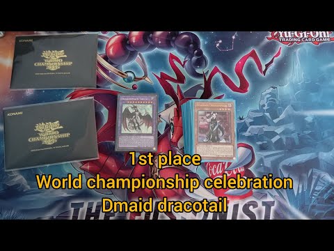 1st PLACE WORLD CHAMPIONSHIP CELEBRATION DRAGONMAID DRACOTAIL DECK PROFILE+COMBOS