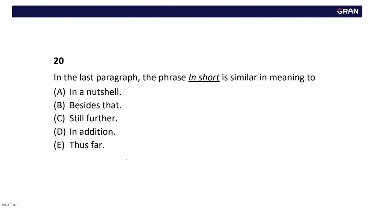 Língua Inglesa - BB - Banco do Brasil