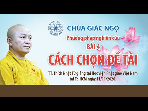 Cách chọn đề tài l Phương pháp nghiên cứu