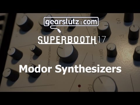 Modor Synthesizers - Gearslutz @ Superbooth 2017