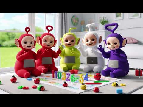 Ladybird Fun with Teletubbies and Finger Family – Let’s Count Together!"