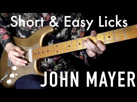 Blues Guitar Lesson: "John Mayer" Blues Licks in A♭ | #186