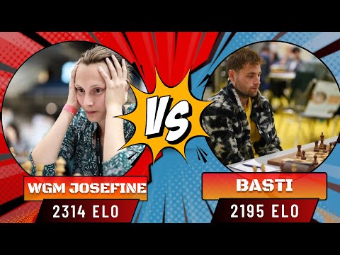WGM Josefine Heinemann vs. Sebastian Hoffmann | Runde 3: Es knallt so richtig!