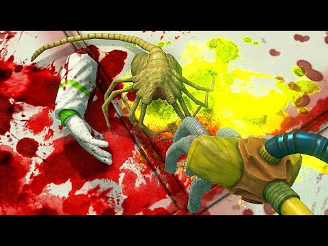 ALIENS! Forschungen mit FACEHUGGER - Viscera Cleanup Detail Deutsch