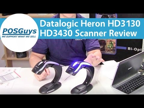 Brūkšninių kodų skaitytuvas Datalogic 1D Touch (TD1120-BK-65) video