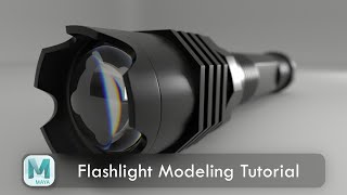 Maya Flashlight Modeling Tutorial