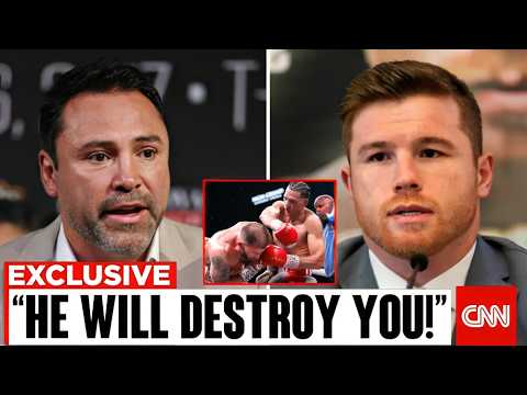 Oscar De La Hoya Sends WARNING To Canelo Alvarez About FIGHTING David Benavidez!..