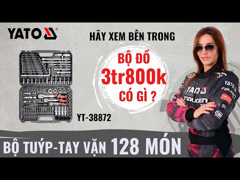Įrankių rinkinys Yato YT-38872, 128 vnt video