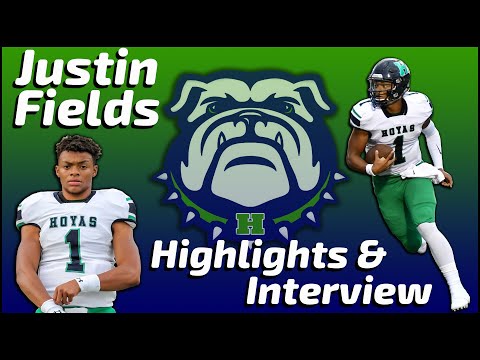 Justin Fields - Harrison Quarterback - Highlights/Interview