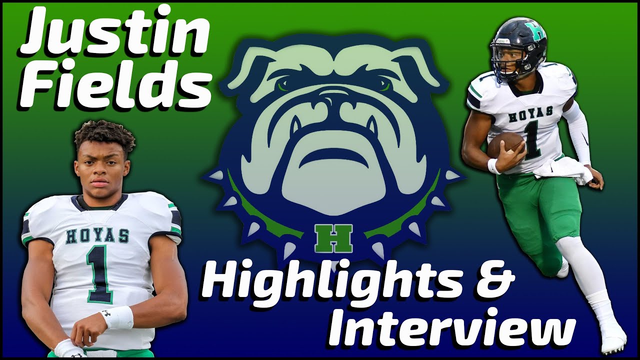 Justin Fields - Harrison Quarterback - Highlights/Interview
