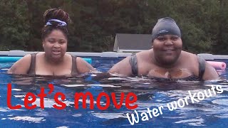 day 6 of the lets move challenge| aqua fitness | aqua aerobics | female fitness motivation day 6 of the lets move challenge| aqua fitness | aqua aerobics | female fitness motivation