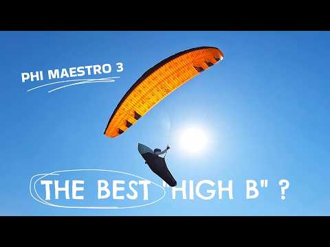 Is This THE BEST HIGH-B Paraglider Right Now? PHI MAESTRO 3 Review