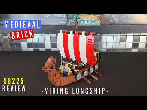 Medieval Brick Viking Longship 98225 Review!