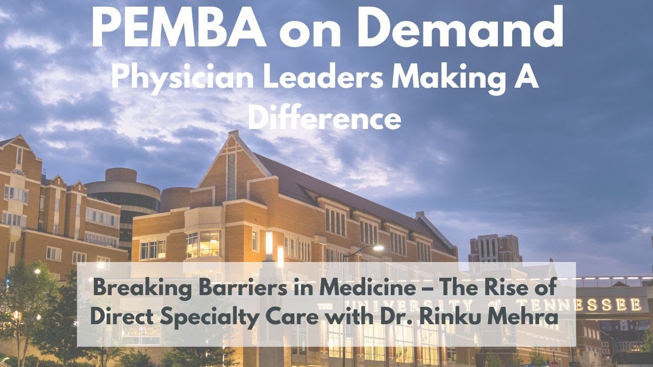 Breaking Barriers in Medicine – The Rise of Direct Specialty Care with Dr. Rinku Mehra