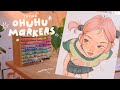 Trying Out OHUHU Alcohol Markers Painting Characters