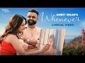 Whenever Lyrical Video AMRIT MAAN New Punjabi Songs 2023 Latest Punjabi Songs 2023