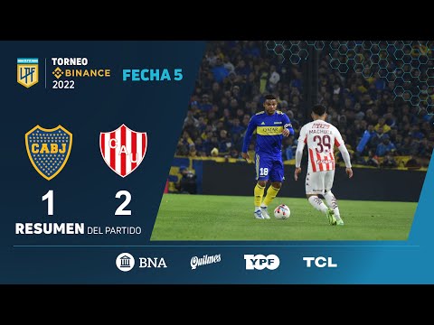 #TorneoBinance | Fecha 5 | resumen de Boca - Unión