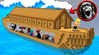I built Noah's Ark in Minecraft...