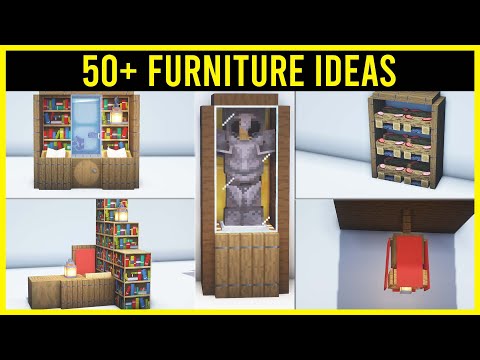 ⚒️ Minecraft 50+ Furniture Ideas You Need to Know