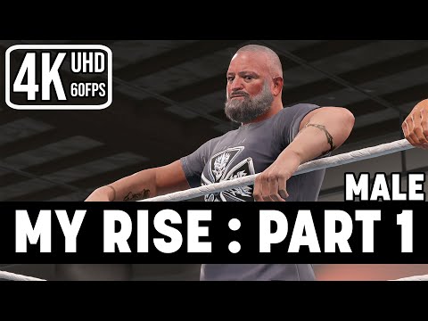 WWE 2K22 MY RISE: MALE (PS5) PART 1 - NXT (THE LEGEND IS BACK)