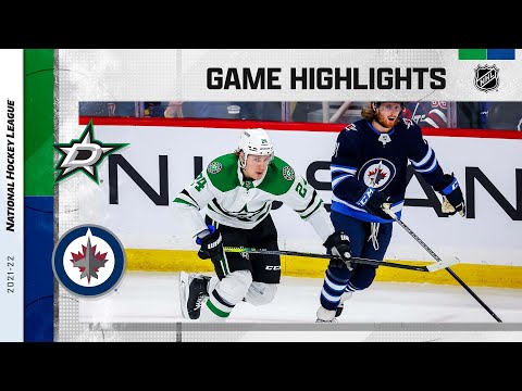 Stars @ Jets 3/4 | NHL Highlights 2022