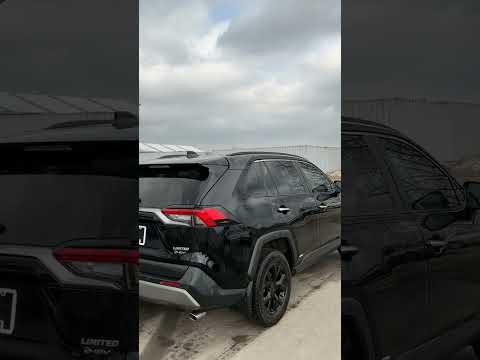 2025 Toyota RAV4 Hybrid Limited AWD in Black for sale at Forbes Waterloo Toyota in Waterloo, ON