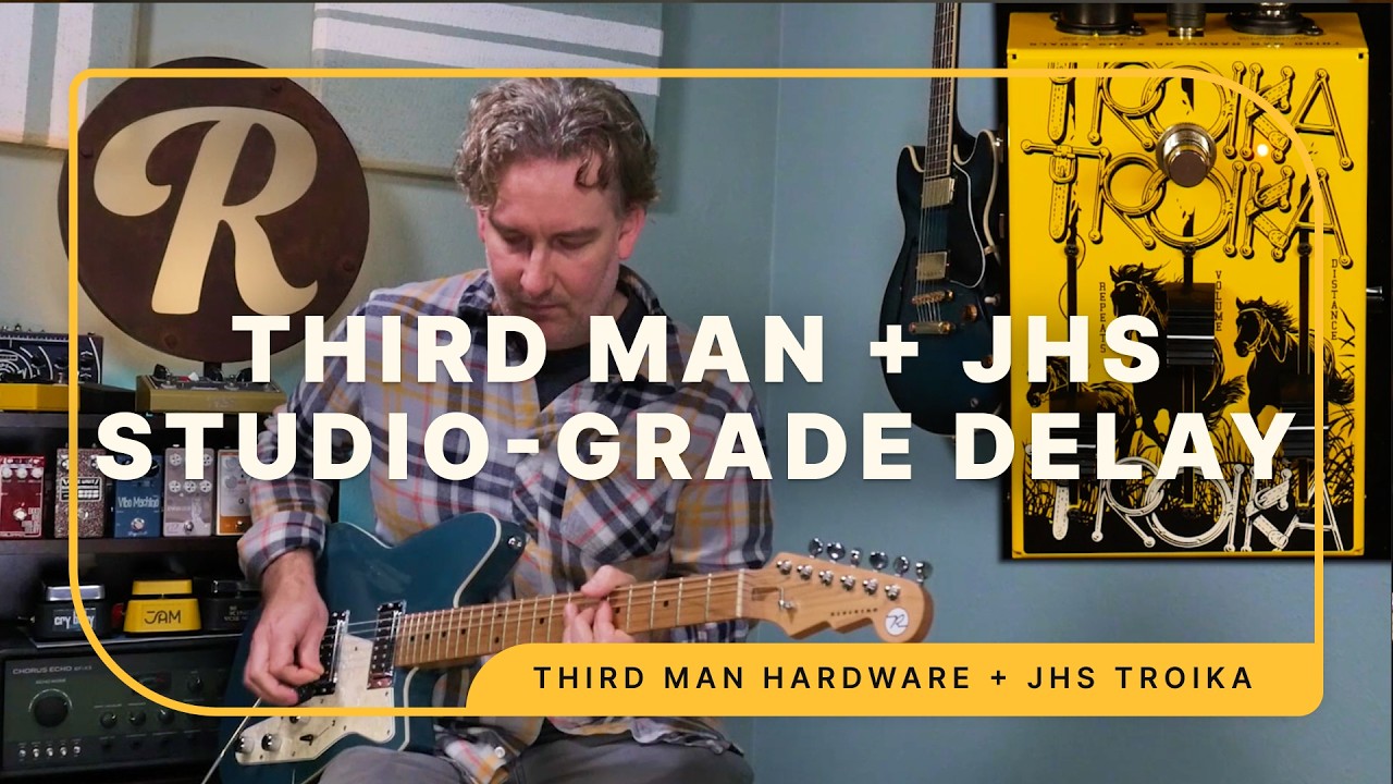 Third Man Hardware + JHS Troika Studio-Grade Delay Demo - YouTube
