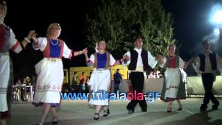 preview picture of video 'Γιορτή Καλαμποκιού Βασιλική Καλαμπάκας Τρίκαλα Δεκαπενταύγουστος χορός γλέντι Παρασκευή 15 8 2014'