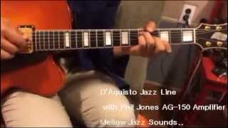 Video thumbnail for D'Aquisto Jazz Line test by Archtop Mania