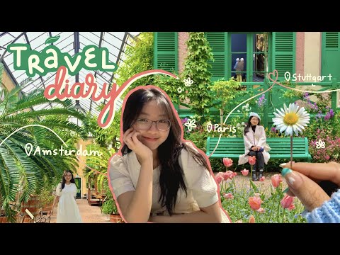 [ENGSUB] Du hí ở châu Âu | Amsterdã, Paris, Stuttgart | Concerto de Sam Smith, museus de arte, tour gastronômico