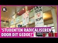Universiteit wéér bezet; studenten klaar met klimaathooligans!