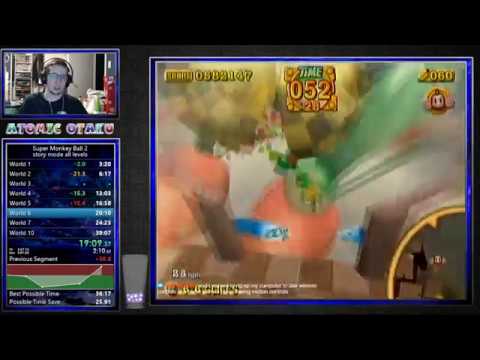 Super Monkey Ball 2 -- Story Mode All Levels speedrun in 38:56