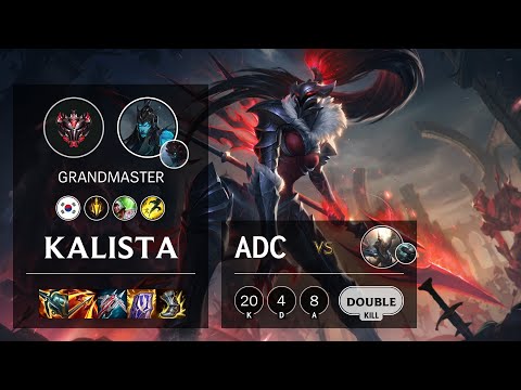 Kalista ADC vs Pantheon - KR Grandmaster Patch 11.8
