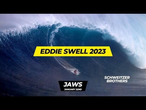 Eddie Swell 2023 at Pe'ahi JAWS