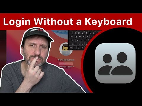How To Login To Your Mac If Your Keyboard Isn't Working