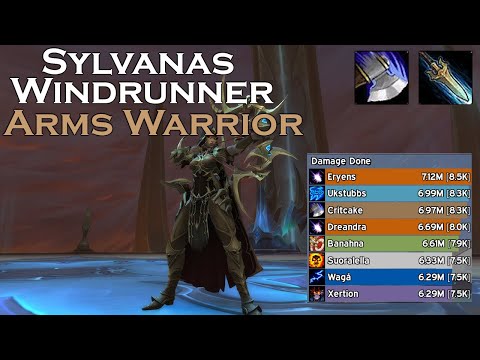 Mythic Sylvanas Windrunner - Kyrian Arms Warrior Pov