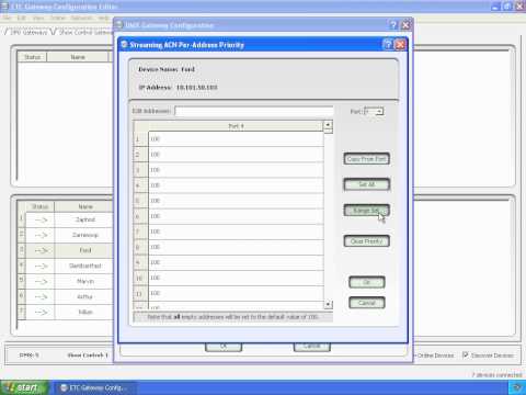 GCE 09: Configuring DMX Gateways - DMX Ports Tab