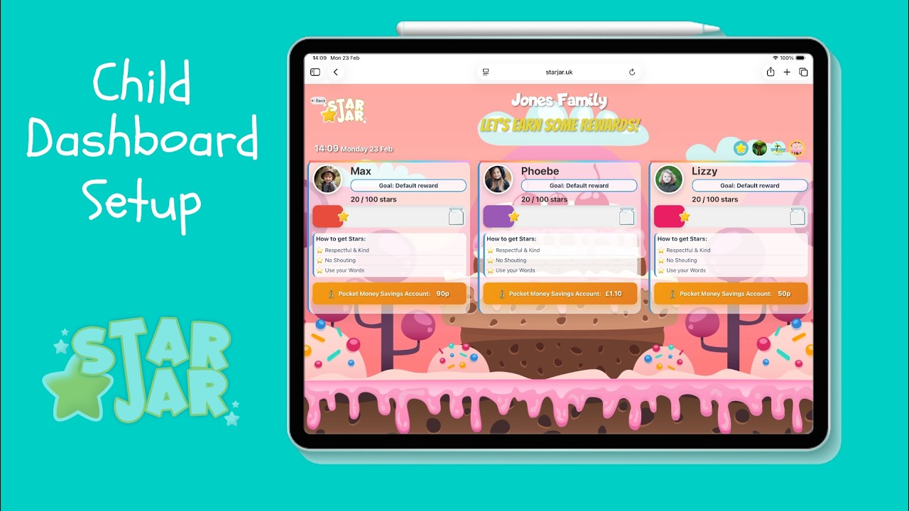 StarJar dashboard setup tutorial — watch on YouTube