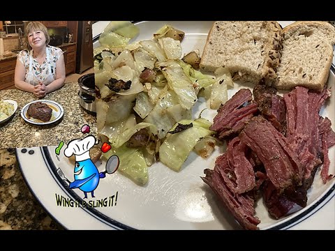 Corned Beef Brisket braised in dark beer & side of...
