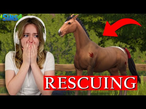 SAVING HORSES FROM AUCTION! - Sims 4 Horse Ranch | Pinehaven