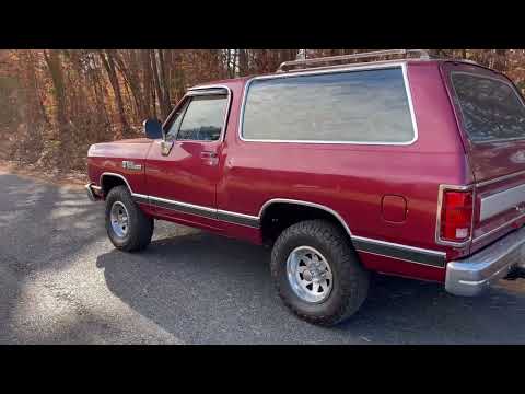 1988 Dodge Ramcharger (CC-2030148) for sale in Asheboro, North Carolina