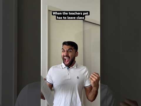 When The Teachers Pet Has To Leave Class 😂 #shortsfeed