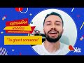 Você Sabe O Que Significa A Expressão To Ghost Someone