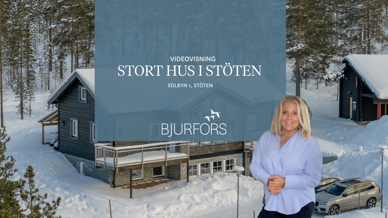 8 rum Villa på Solbyn 1 Stöten Malung-Sälens kommun - video